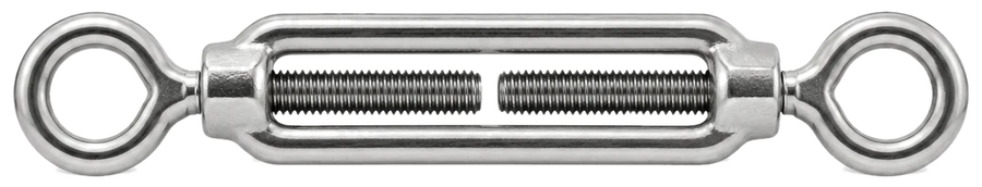 Turnbuckle, eye & eye — M8 · frame body