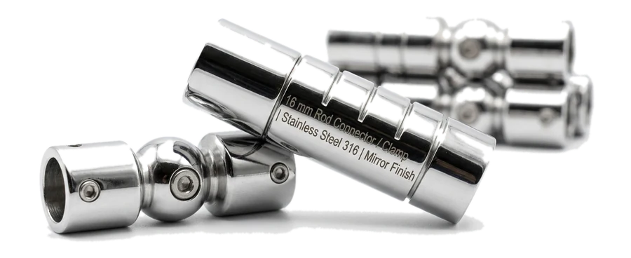 Roller carrier housing — Ø16 bore · 55 g