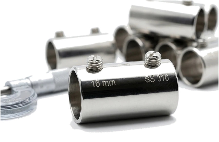 Cylindrical bushing — Ø16 · 37 g
