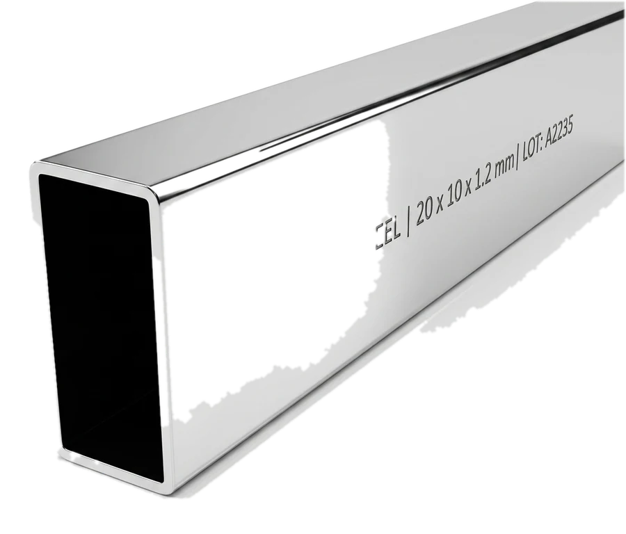 Rectangular tube 20 × 10 — 20 × 10 × 1.35 mm